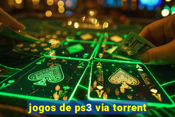 jogos de ps3 via torrent